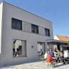 Mitten im Ort: Das evangelische Gemeindehaus soll zum Zentrum Geroldshausens werden.