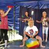 Kleine Artisten: Spaß und Freude stehen an erster Stelle beim Kinderzirkus Frosch in Lauda.