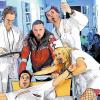 Witzig, frech und laut: Die „Toten Ärzte“ beim Hofbräu-Brauereifest am 8. September.