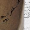 Zeugnis eines dunklen Kapitels: Handschriftliches Original eines Hexenprotokolls im Nördlinger Stadtarchiv.DPA