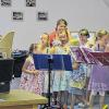 Konzertatmosphäre: Der Musikverein hatte Eltern und Geschwister ihrer kleinsten Musiker eingeladen, um gemeinsam zu musizieren und ihnen das im vergangenen Jahr erlernte Repertoire vorzustellen.