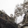Die Militaryreiter bei Olympia 1972: Kurt Mergler (rechts) mit (von links) Karl Schultz, Horst Karsten, Otto Ammermann, Lutz Gössing und Harry Klugmann.