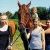 Reiten, Tiere streicheln oder den Pferden auf der Koppel zusehen: Tierliebhaber kamen voll auf ihre Kosten.