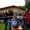 Reger Andrang in Gräfendorf: Jede Menge Modellhubschrauber und internationale Gäste gab es beim Tag der offenen Tür der Firma Vario in Gräfendorf zu sehen.