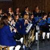 Beschwingt: Auch wenn der Musikverein Retzstadt für sein Frühjahrskonzert wegen des Wetters in die DJK-Halle ausweichen musste, tat dies dem musikalischen Hochgenuss unter Leitung von Dirigenten Wilhelm Gerhard (rechts) keinen Abbruch.