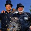 Kaminkehrer ohne Grenzen: Der deutsche Schornsteinfeger Wolfgang Frei (links) und sein französischer Kollege Werner Saling. Unser Archivbild entstand 2010 in Mengen (Landkreis Sigmaringen).