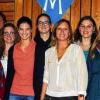 Zahlreiche verdiente Mitglieder wurden für ihr langjähriges Engagement beim SV Mönchstockheim geehrt: (hinten von links) Harald Back, Bürgermeister Michael Geck, Eva Werner, Andrea Schanz, Corinna Horn, (vorne von links) Vorsitzender Klaus Düring, Michael Düring, Nicole Knetzger, Vanessa Volk, Judith Werner, Natalie Horn, Verena Volk sowie stellvertretender Vorsitzender Andreas Bördlein.
