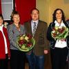 Zeigten sich kämpferisch: Siegfried Neumann, Heide Lochmann, Jürgen Graner, Joachim Thees und Georg Nelius freuten sich mit Dorothee Schlegel (Dritte von links). Gabriele Teichmann (Fünfte von links) trug ihre Niederlage mit Fassung.