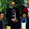 Leseratten: (von links) Heidrun Rechner, Bürgermeister Stefan Wolfshörndl, Christiane Konrad und Herbert Fromm.