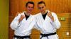 Stolze Dan-Träger: Die Bender-Brüder Johannes (links) und Stefan vom Ju-Jutsu-Verein Mellrichstadt tragen den Meistergrad (schwarzer Gürtel).