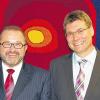 Der Neue: Manfred Schmidt (rechts) steht als Vorstandsmitglied künftig dem Vorstandsvorsitzenden der Raiffeisenbank Bütthard-Gaukönigshofen, Franz Kraupe, zur Seite.