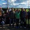Freudige Gesichter bei der Einweihung der Solar-Ladestation der Modellflieger des Flugsport-Clubs Würzburg (FSCW) in Uengershausen.