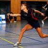 Fünf Spiele, fünf Siege: Eva Redelbach und ihr Marktheidenfelder Badminton-Team führen die Bayernliga-Tabelle an.