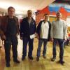 Erfolgreiche Kartler: Beim 17. Schafkopfrennen in Geiselwind hatten sie die Nase vorn (von links): Gerd Klör (1. Platz), Volker Kräck (2. Platz), Erwin Kleinlein (Vorsitzender des Freundes-und Förderkreises) und Adam Thomann (3. Platz).