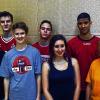 (ppe)   Beim Badminton-Regionalentscheid in Bergrheinfeld konnten die Spieler und Spielerinnen vom Armin-Knab-Gymnasium erneut ihre Klasse unter Beweis stellen. In einem einseitigen Finale, welches die Kitzinger technisch und taktisch klar dominierten, wurden die Vertreter aus dem Schweinfurter Landkreis mit 7:0 geschlagen. Das AKG steht nunmehr mit drei von vier Mannschaften im Bezirksfinale und hofft dort auf vordere Platzierungen, so eine Pressemitteilung. Bemerkenswert ist, dass die Spieler fast ausnahmslos über den Schulsport bzw. den Wahlfachunterricht auf die Wettkämpfe vorbereitet werden. Im Bild (hinten von links): Simon Wengeler, Moritz Schubert und Dorian Sanders; (vorne von links): Hannah Gückel, Jasmin Rhein, Maria Gladkaya und Alyssa Stooß.