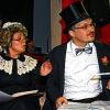 In der Bütt: Schon oft auf der Bühne des Faschingsclubs Thüngersheim: Erika Waßmann und Torsten Horn.