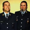 Wiedergewählt: Einhellig erhielten Kommandant Thorsten Schlotter (rechts) und sein Stellvertreter Stefan Karch bei der Versammlung der Eltingshäuser Feuerwehr das Vertrauen.