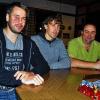 Das Trio der neuen Vorsitzenden des SV Rothhausen: (von links) Fabian Wiener, Markus Röß und Bernd Müller.