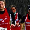 Flottes Trio: Markus Unsleber (Mitte, TV/DJK Hammelburg) musste sich auf der Langstrecke nur den starken Stöckert-Brüdern René (links) und Manuel Stöckert vom TSV Ostheim geschlagen geben.