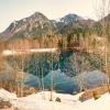 Der Christlessee nahe Oberstdorf friert nie zu.