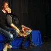 Machen Kunst zum Anfassen: Wolfgang Zangl und Johanna Wagner-Zangl sind die Motoren des Theaters am Michaelsberg hoch über den Dächern von Bamberg.