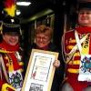 Boulevard Würzburg: Helga Lotz Ehrenoffizier der Ranzengarde