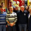 Feuerwehr wählte: Der neue Vorstand und die Gratulanten (von links) Stefan Gehret, Gertrud Treutlein, Berthold Manger, Simon Manger, stellvertretender Vorsitzender Martin Münch, zweiter Kommandant Michael Schulz, Kommandant Rainhard Schön, Achim Schellenberger, Bürgermeisterin Linda Plappert-Metz, Kreisbrandinspektor Georg Rumpel, Vorsitzender Anton Staat und Gerhard Manger.