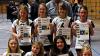(mhu)   Mit Platz eins und drei schnitten die U 12-Volleyballmädchen des TSV Iphofen bei der unterfränkischen Meisterschaft in Niedernberg hervorragend ab. Im Halbfinale trafen die beiden Iphöfer Mannschaften aufeinander. Die erste gewann zwar mit 2:0, die Satzergebnisse waren aber knapp. Im Spiel um Platz drei besiegte Iphofen II den TV Aschach 2:0. Das Endspiel entschied Iphofen I ebenfalls mit 2:0 (25:15, 26:24) gegen Karbach für sich. Beide Iphöfer Mannschaften haben sich für die nordbayerische Meisterschaft am 16./17. März in Weiding (Oberpfalz) qualifiziert. Trainer Michael Huckle und Iphofens erfolgreiche Volleyballerinnen (stehend von links): Tarah Müller, Teresa Zechmeister, Lara Zechmeister, Leonie Braun (Iphofen I), (kniend von links): Nina Brunner, Rosalie Steinmeyer, Vittoria Scarriglia und Franziska Rüttger (Iphofen II).