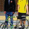 Erfolgreiches Radball-Duo: Louis Häussler (links) und Jacob Brohm vom TSV Rottendorf stehen im Halbfinale um die deutsche Meisterschaft der U-17-Junioren.