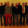 Fast ein komplettes Fußball-Team: Die Geehrten hätten eine eigene Mannschaft stellen können, so viele TV-Mitglieder wurden für ihre Treue ausgezeichnet für 60, 50 und 40 Jahre.