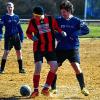 Klare Sache: Die U 17-Junioren des FC Ober-/Mittelstreu (links Fabian Beetz) hatten in Mühlbach (rechts Tim Weipert) nichts zu bestellen.