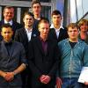 Freisprechung bei der Metall-Innung Mainfranken-Mitte: (vorne von links) Obermeister Hermann Schmitt, Maximilian Huber, Tobias Haase, Jan Brönner, Markus Keller, Rolf Mloschin (Vorsitzender des Prüfungsausschusses); 2. Reihe von links: Lehrlingswart Otmar Endrich, Manfred Ländner, Stefan Will, Manuel Heinrich, Tobias Ils, Dagmar Beck-Ruf und Uwe Tutschku (Leiter der Franz-Oberthür-Schule Würzburg).