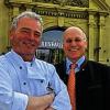 Neue Partner: Der neue Chefkoch Richard Huth (links) und Michael Berghammer.
