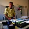 Sieht düsteren Zeiten entgegen: Wolfgang Eble, Leiter der Polizeidirektion Tauberbischofsheim, in seinem Büro.