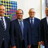 Anlass zur Freude: Georg Gißler (Zweiter von links) freute sich über die Worte von (von links) Abteilungsdirektor Gustav Eirich, BBZ-Leiter Harry Koch und dem Leitenden Regierungsschuldirektor Norbert Kornder.