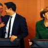 Regierungsspitzen: Kanzleramtsminister Ronald Pofalla (CDU, links), Vizekanzler Philipp Rösler (FDP) und Bundeskanzlerin Angela Merkel (CDU) zu Beginn der Kabinettssitzung am Mittwoch im Bundeskanzleramt.