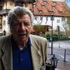 Eine Art Heimatgefühl: Werner Schneyder vor seinem Meininger Domizil.