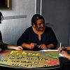 Redaktionsbesuch: Johanna Weiß und Daniela Nikolic (von links) im Gespräch mit Main-Post-Redaktionsleiter Norbert Hohler.