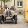 Das älteste Fahrzeug der Rallye: ein Opel 8/25, Baujahr 1920, mit 25 PS und Wolfgang Scholz als Fahrer.