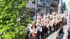 Den Festzug zum 51. Bratwurstfest führten der Musikverein Gaukönigshofen an.