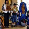„Es ist normal, verschieden zu sein:“ In der Pfarrkirche St. Wendelin in Eyershausen waren die Kommunionkinder in die Pfingstnovene eingebunden.