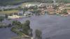 Das Loch im Deich vor Fischbek ist gestopft worden. 145 Quadratkilometer stehen im Elbe-Havel-Winkel aber noch immer unter Wasser. Foto: Jens Wolf