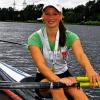 Strahlefrau: Luisa Werner nach dem Gewinn der deutschen Meisterschaft.