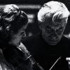 Anne-Sophie Mutter: „Um ein Solist zu sein, muss man natürlich eine starke Persönlichkeit haben.“ Unten die Geigerin 1978 mit Herbert von Karajan, ihrem großen Mentor.