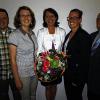 Stolz kann die Gemeinde Oerlenbach auf junge Bewohner mit Hilfsbereitschaft bzw. beruflichen Erfolgen sein. Bürgermeister Siegfried Erhard (ganz rechts) würdigte (von links) Julian Wetzel, Ramona Pongratz, Corina Büttner und Anika Brand.