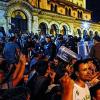 Protest gegen die Regierung: Demonstranten in Sofia