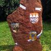 Der Gedenkstein im Berliner Stadtteil Pankow.