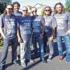 Im Schlosshof: The Jets treten in Originalbesetzung auf.