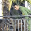 Spurensicherung: Am Tag nach dem Amoklauf in Dossenheim bei Heidelberg suchen Polizeibeamte am Tatort nach weiteren Beweisen.
