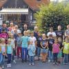 (lena)   Der MC 19 Bachgrund hat zu einem Ferienspaß eingeladen. Nach der Begrüßung wurde die erste Runde mit den Motorrädern gefahren. Nach der Rückankunft wurde mit den Kindern gebastelt. Anschließend wurde noch eine zweite Runde mit den Motorrädern gedreht. Zum Abschluss gab es Würstchen vom Grill.MC 19